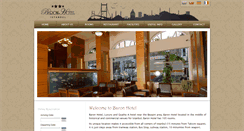 Desktop Screenshot of baronhotel.com.tr